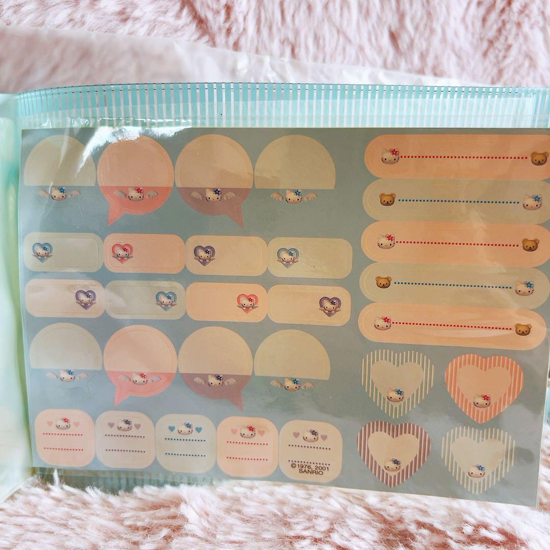 希少レア　ハローキティ　エンジェル　USA レターセット　アルバム　2001