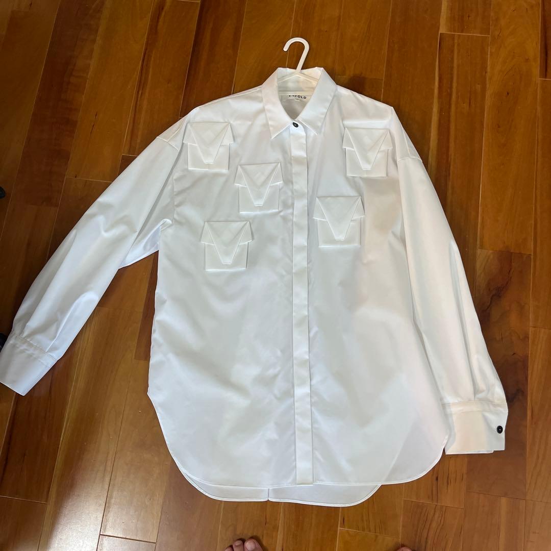 トップス ENFOLD ELEPHANT MOTIF SHIR