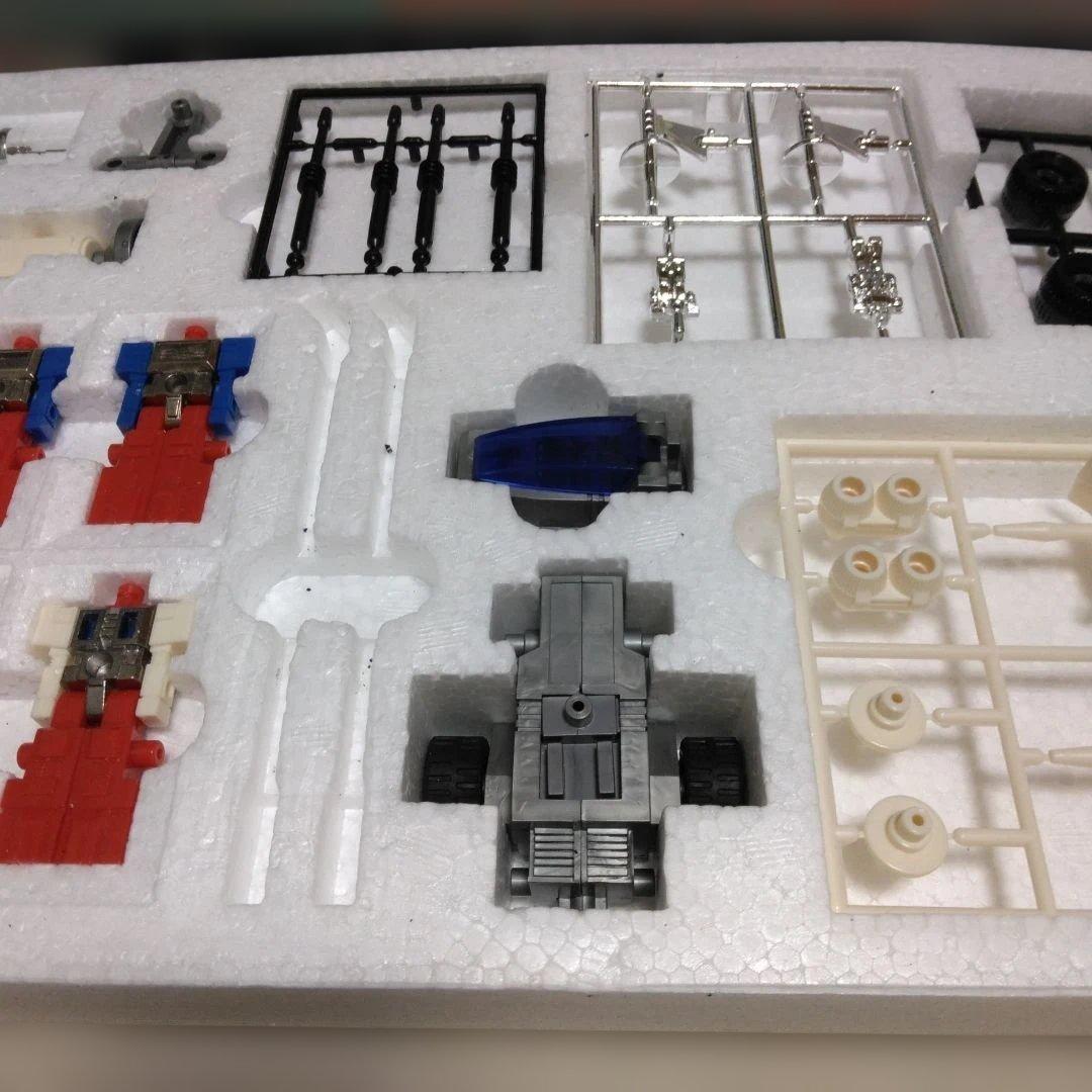 海外版(欠損あり) 合体戦士ブロックマン　タカラ　当時物1980年代