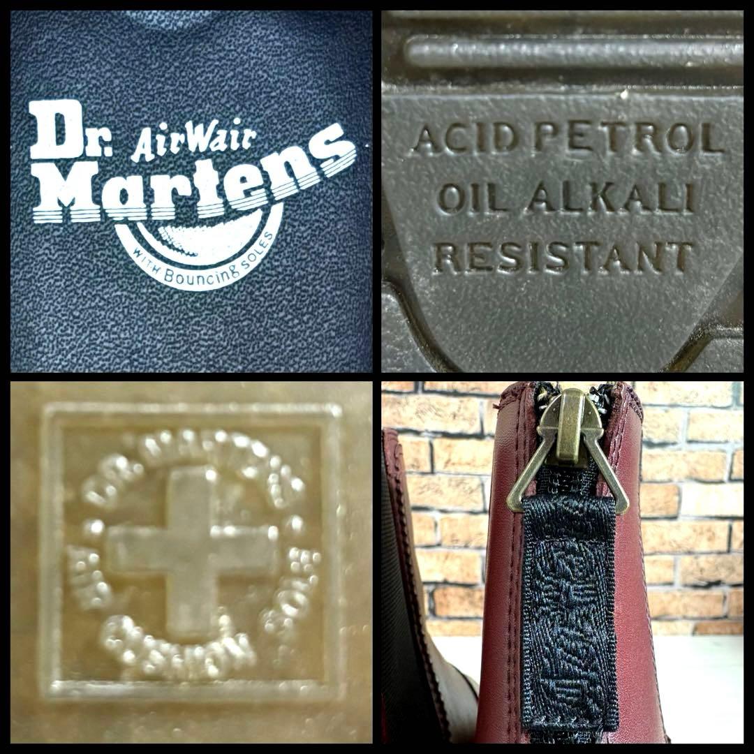 美品■ドクターマーチン■サイドゴアブーツ✨ZILLOW バックジップ チェルシー