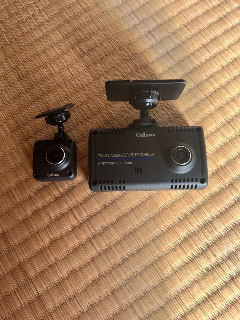 セルスター　ドライブレコーダー　前後セット