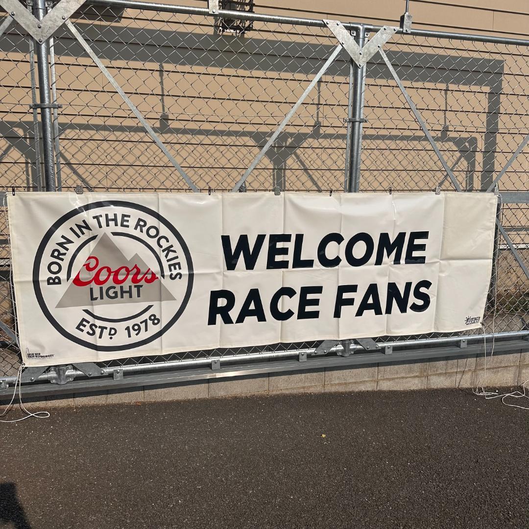 Coors LIGHT バナー ／アメリカンビール販促バナー