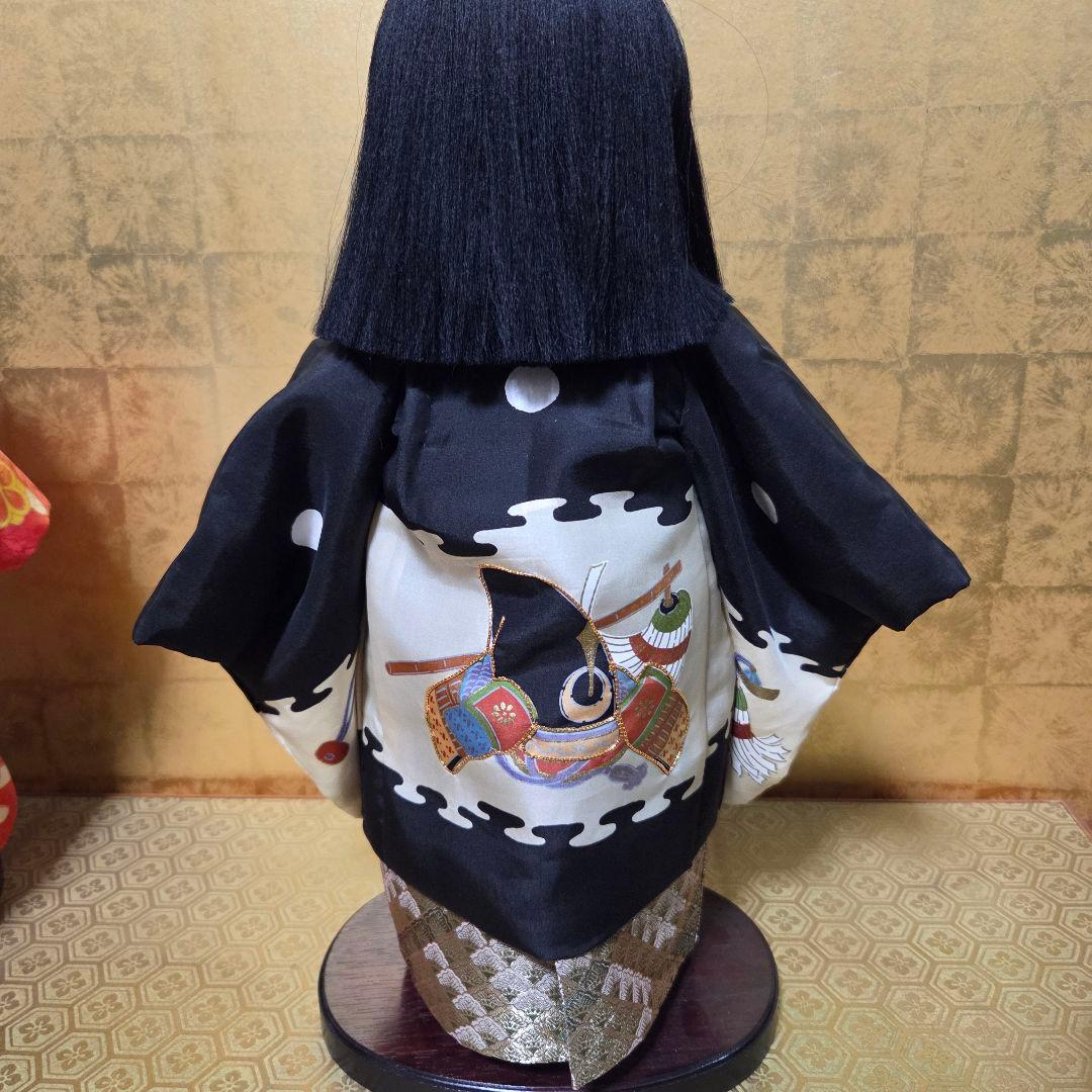 松寿作　 市松人形 　2体　男の子　女の子