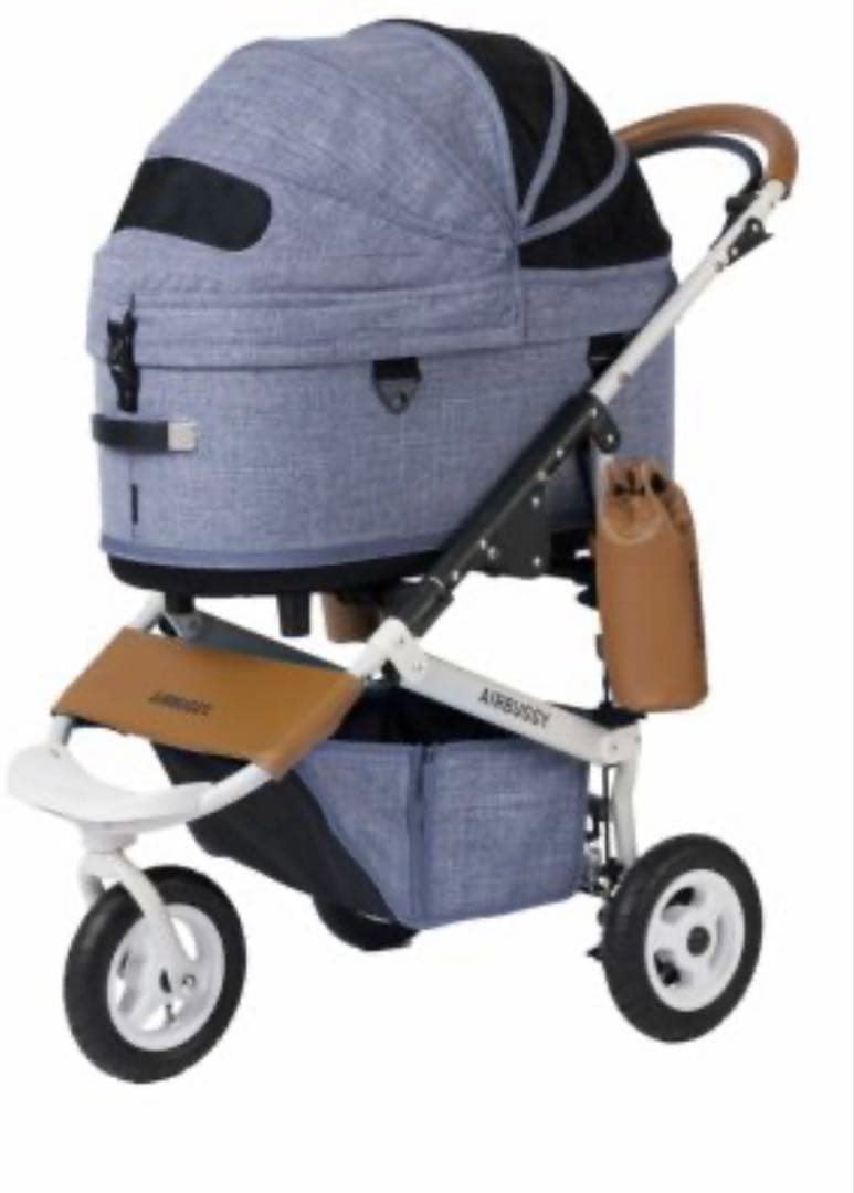 エアバギードーム3 ラージサイズ メランジデニム　追加でお付けする小物増えました