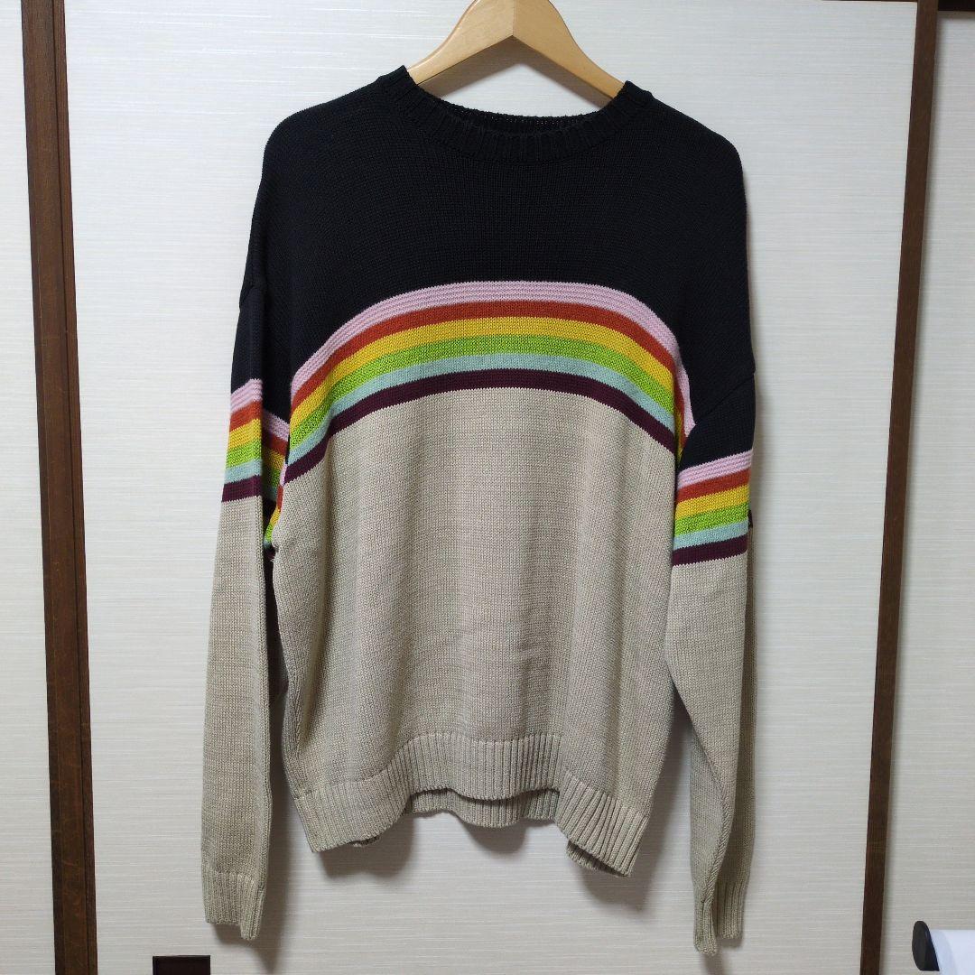 KAPITAL MOONBOW クルーセーター 3(L) キャピタル Y2K