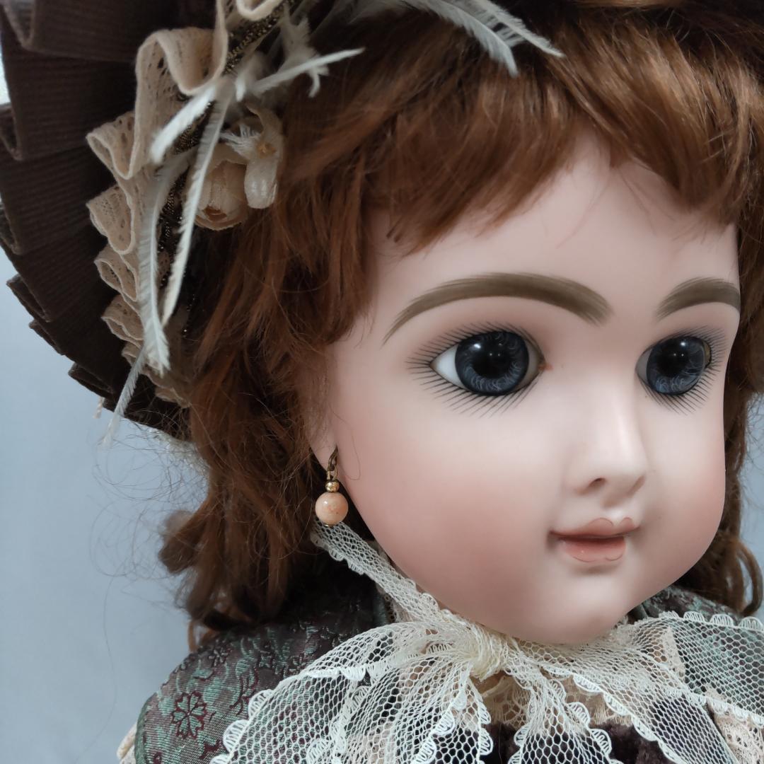 ベベフルール　アンティークドール　リプロ　作家　大きい人形
