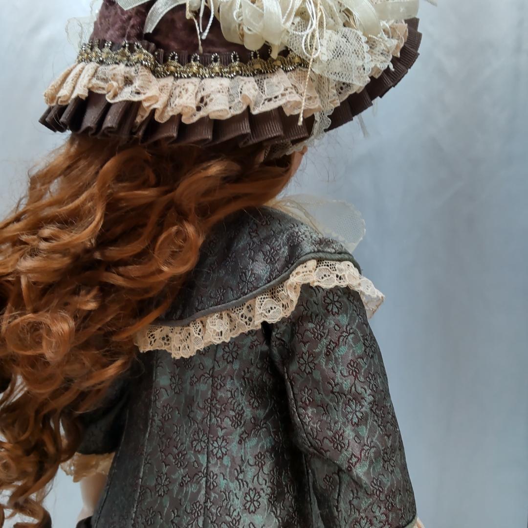 ベベフルール　アンティークドール　リプロ　作家　大きい人形