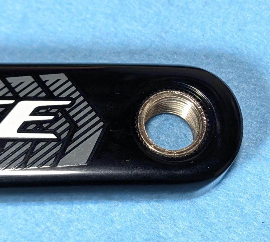 SKEACE ピスト用クランクセット 165mm 48T BB付属 ブラック