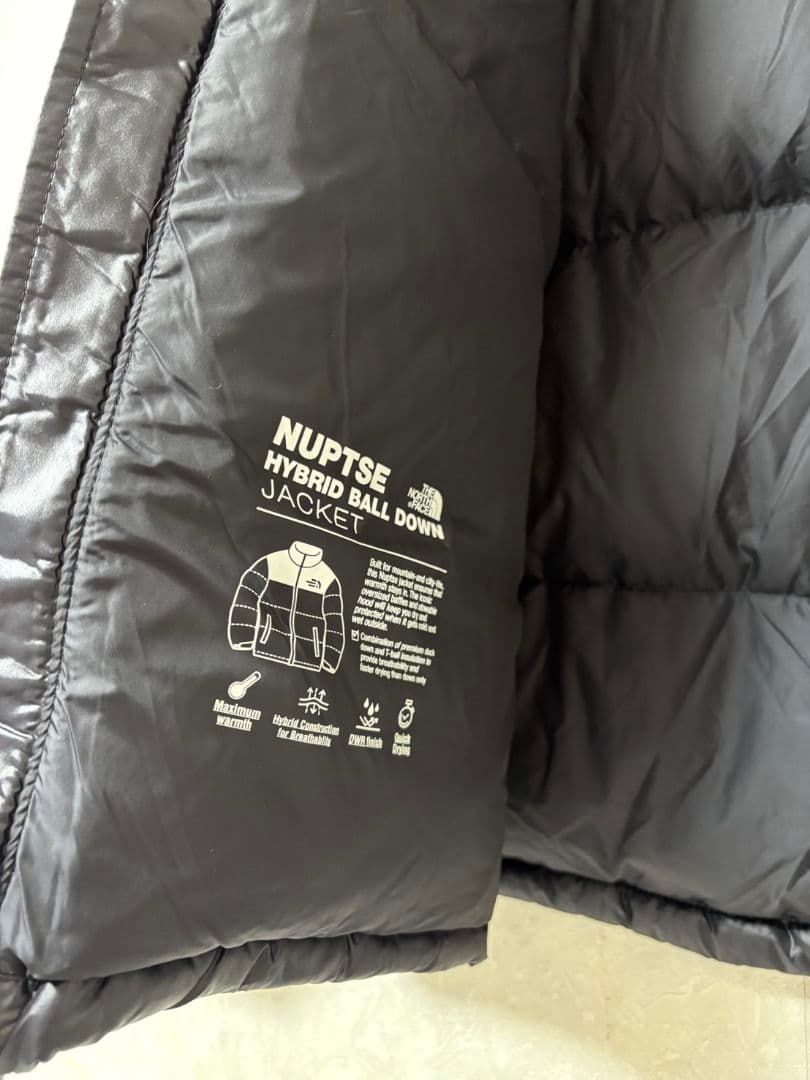 THE NORTH FACE HYBRID BALL DOWN NUPTSE 黒
