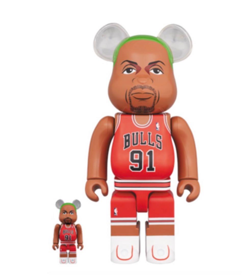 【希少】BE@RBRICK Dennis Rodman 100％ ＆ 400％