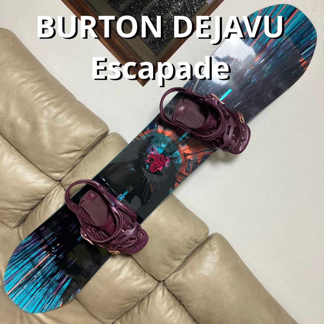 BURTON DEJAVU 141 × BURTON Escapade M