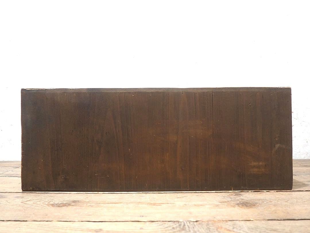 1377 アンティーク　ロータイプの収納棚　展示台　テレビ台　ケース　レトロ