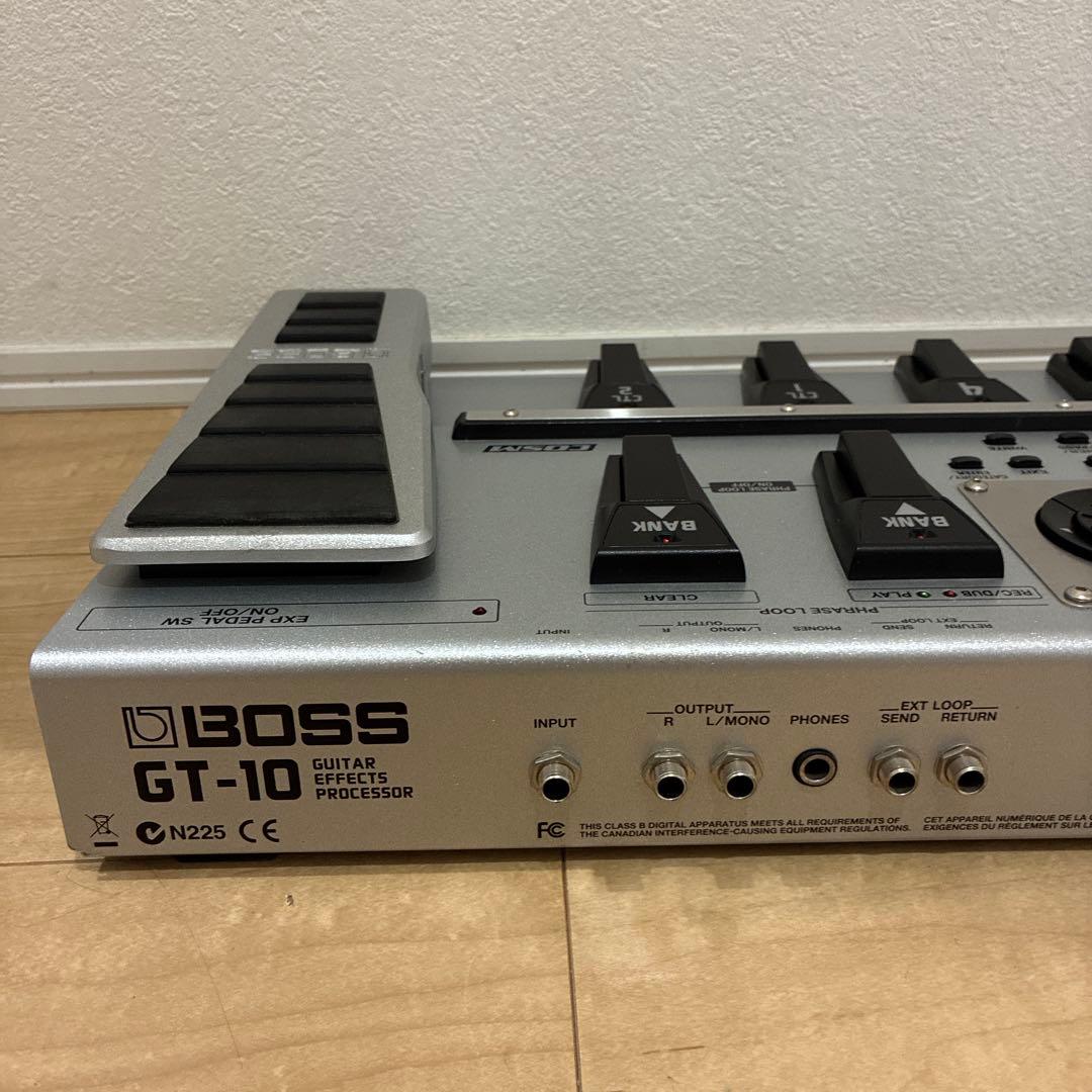 完動品！acアダプターセット　【美品】BOSS GT-10 マルチエフェクター