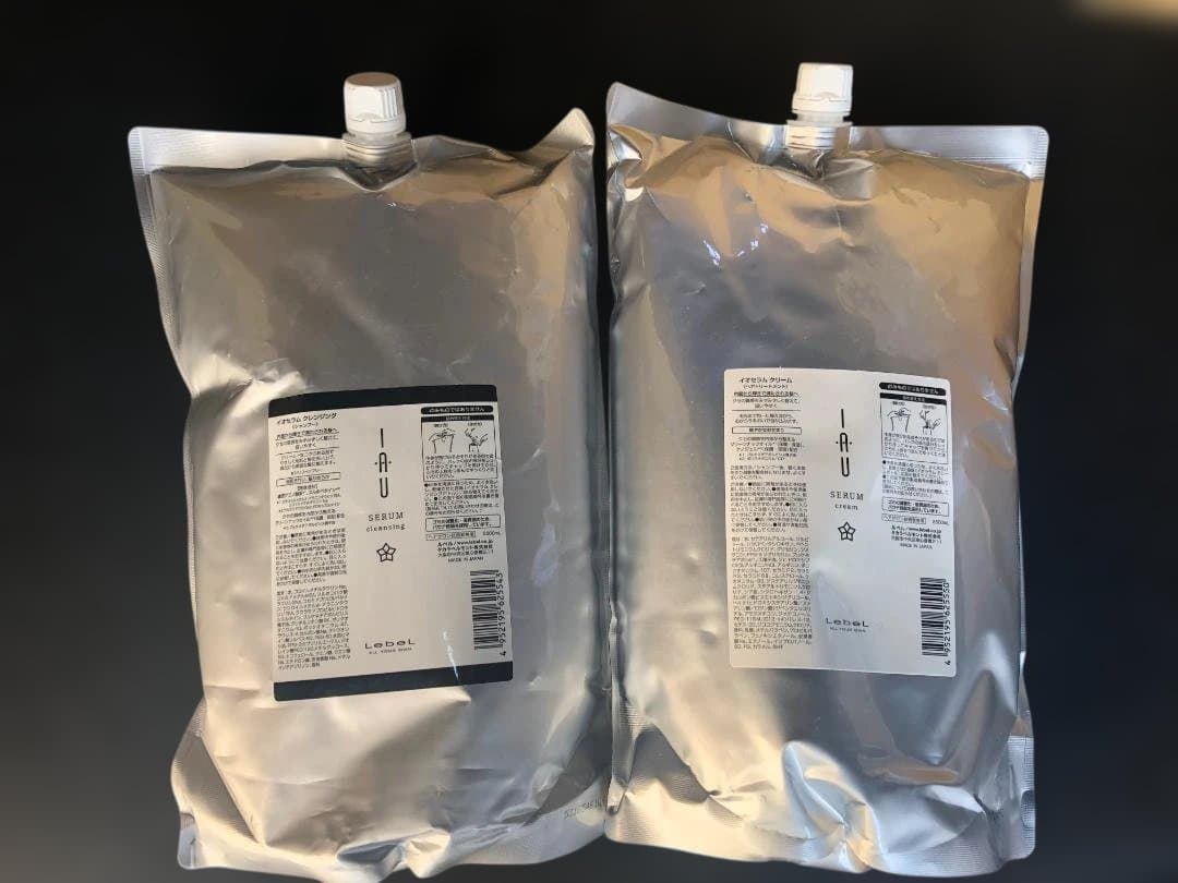 ルベル イオセラムクレンジング＆クリーム2500ml　各1個