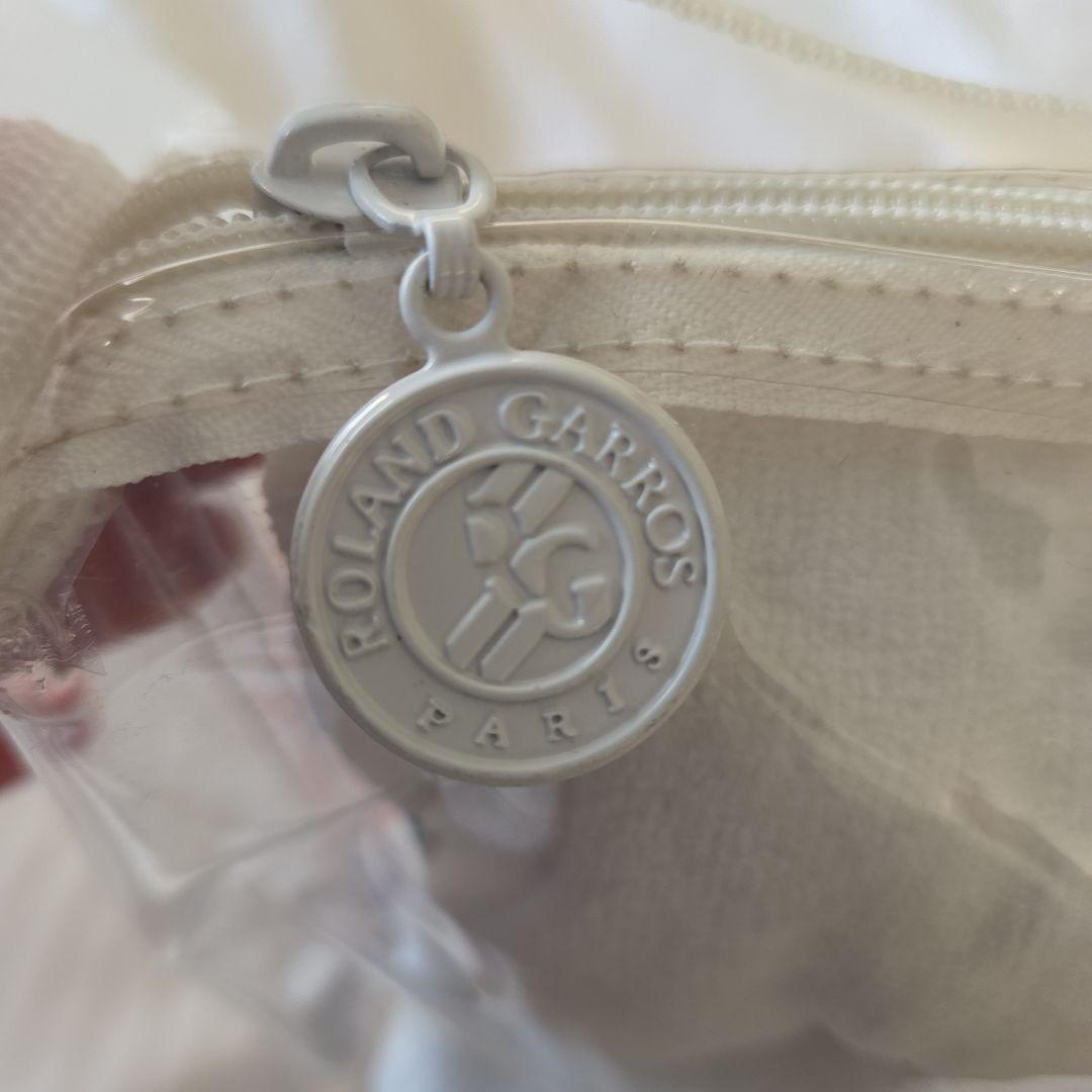 特大新品ローラン・ギャロス(全仏オープン)テニスラケットベルベット仕様バスタオル