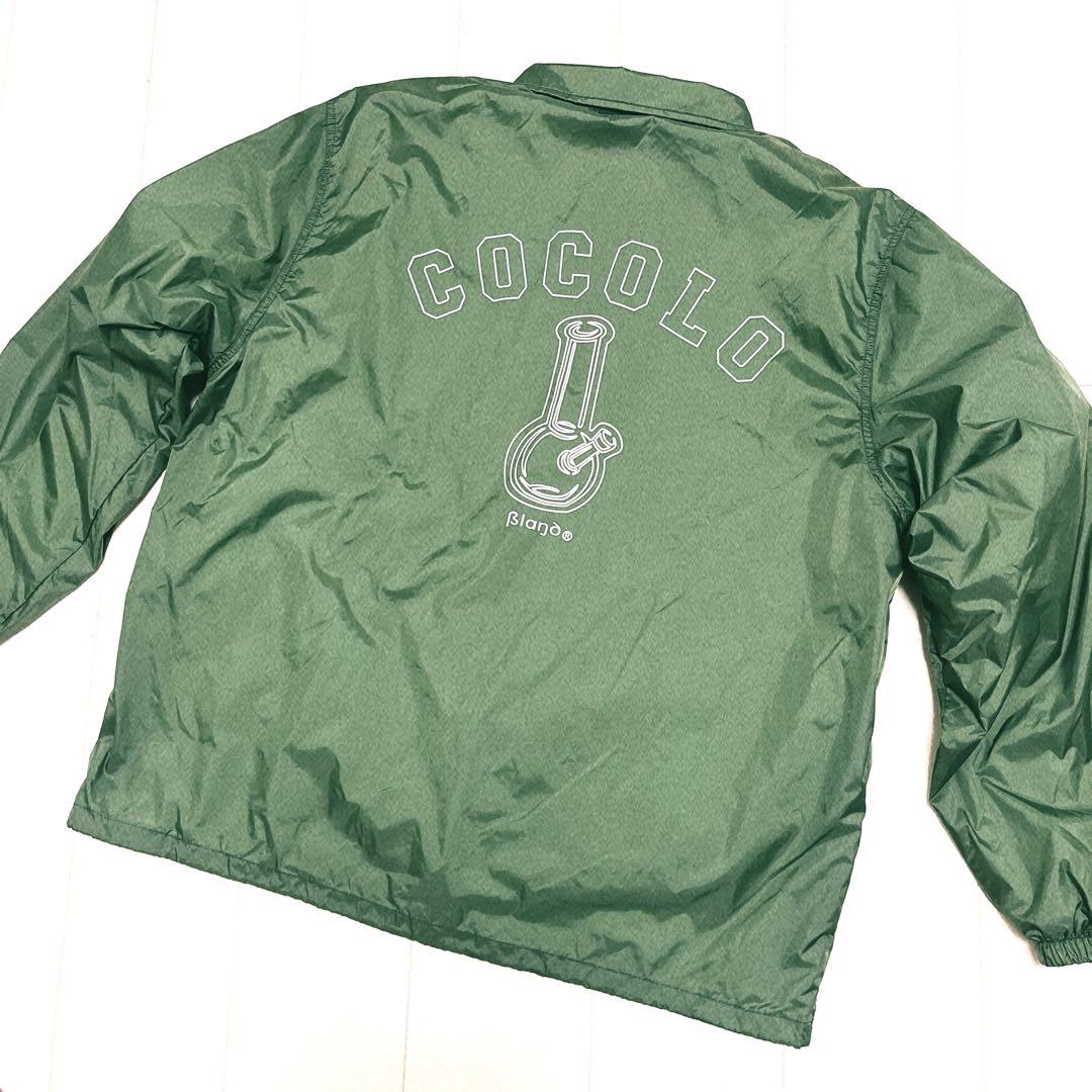 【極美品】 COCOLO BRAND ナイロン コーチジャケット XLサイズ