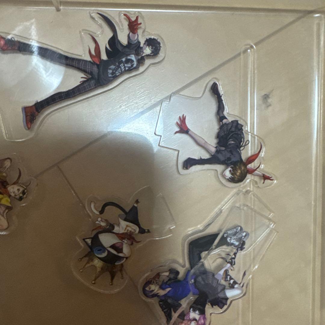 P5D アクリルスタンドジオラマ 4種　セット　雨宮連　喜多川裕介 ペルソナ