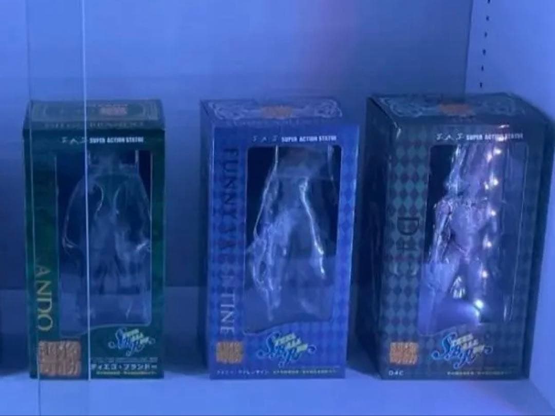 ジョジョの奇妙な冒険 超像可動 SBR 5種＋一番くじ ワーコレ 2種 セット