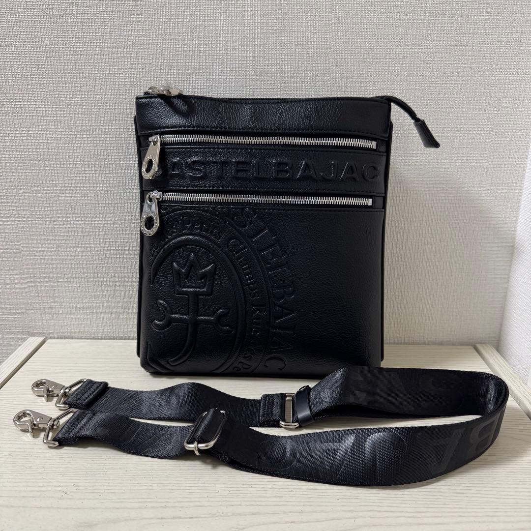 【新品】カステルバジャック ショルダーバッグ　ダナン ブラック　黒