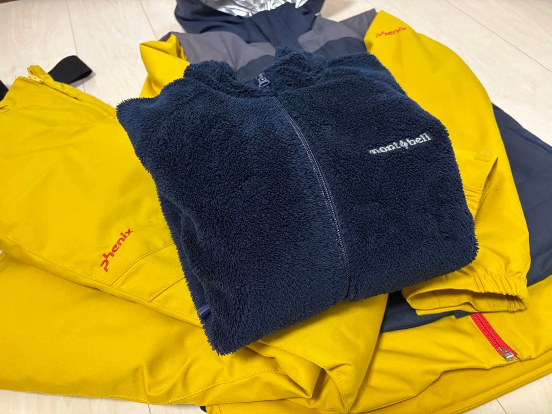 フェニックス　Phenix ジュニア サイズ160 モンベル フリース付