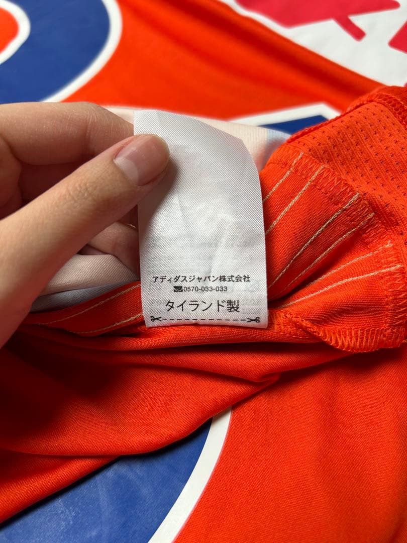 アルビレックス新潟　adidas 遠藤凌 #26 サイン入り　サッカーシャツ　O