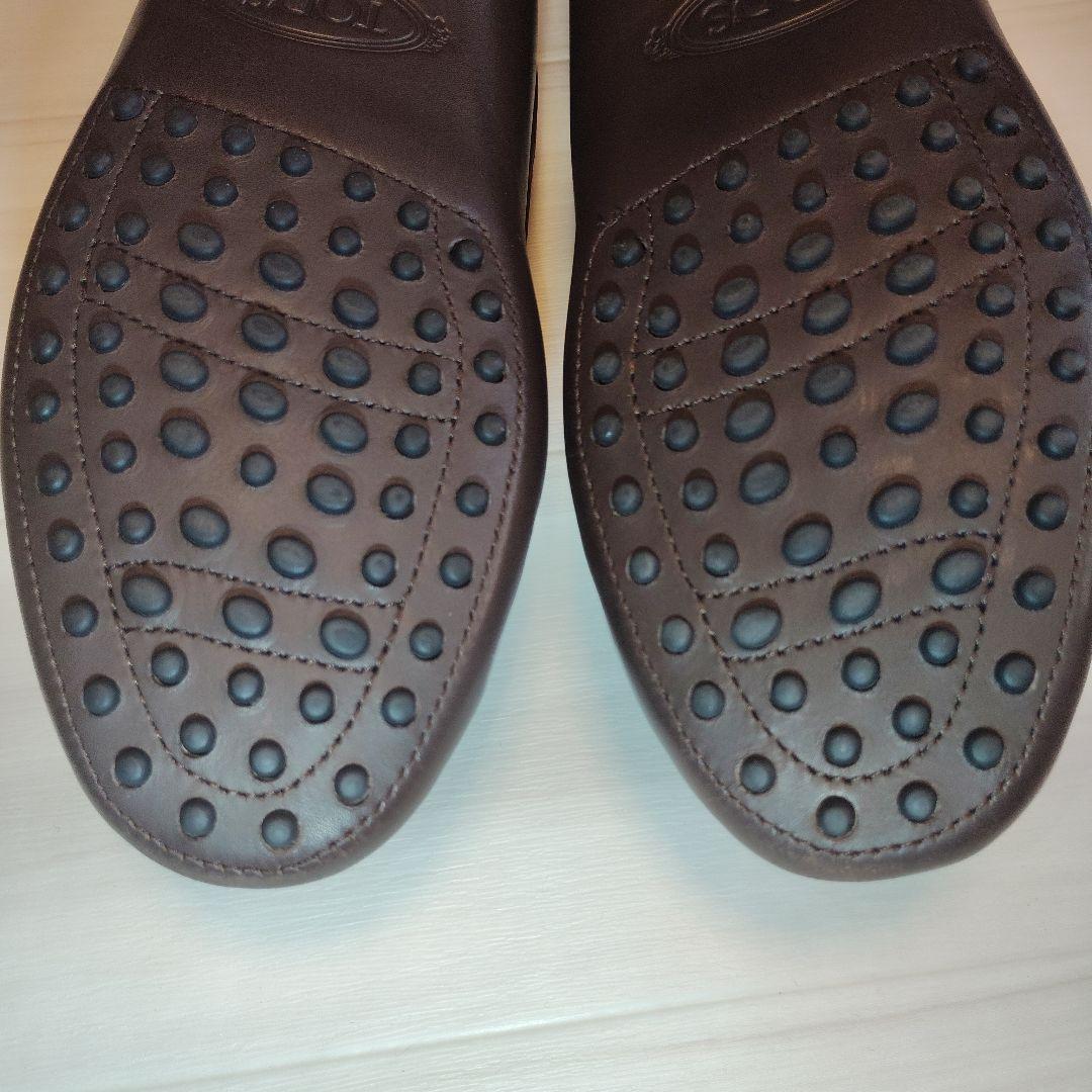 ⭐TOD'SダブルTドライビングシューズ　EU39.5 BRW woman's