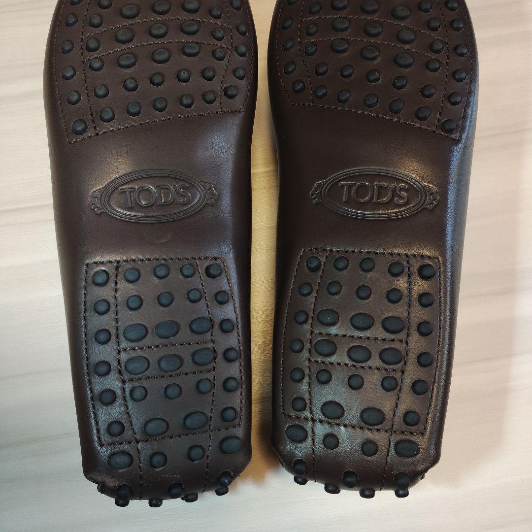 ⭐TOD'SダブルTドライビングシューズ　EU39.5 BRW woman's