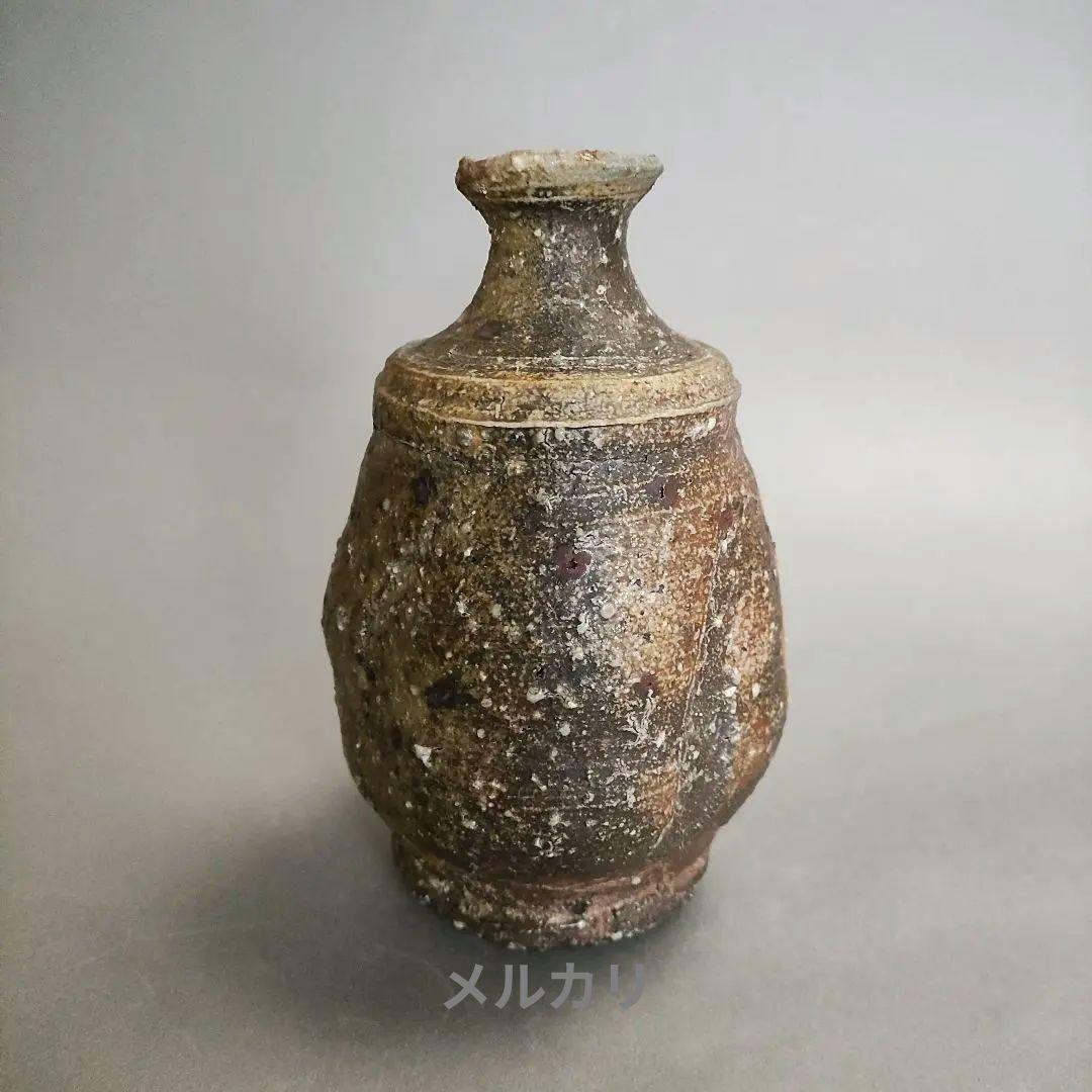 川上清美　備前唐津徳利　唐津焼　備前焼