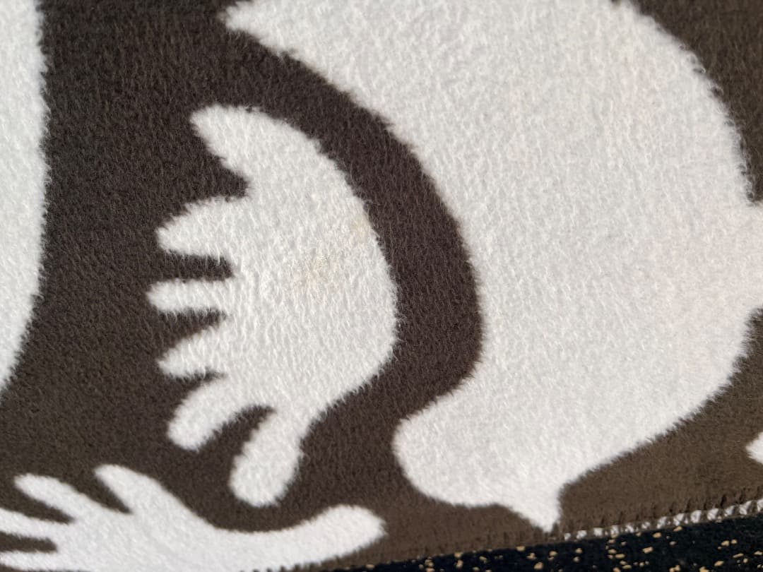 【美品】NANGA ナンガ ツリーオブライフ コットンブランケット シングル