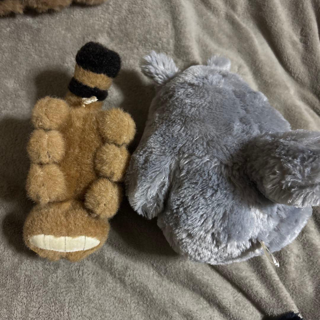 ジブリ サンアロー ネコバス ティッシュケース ぬいぐるみ トトロ セット