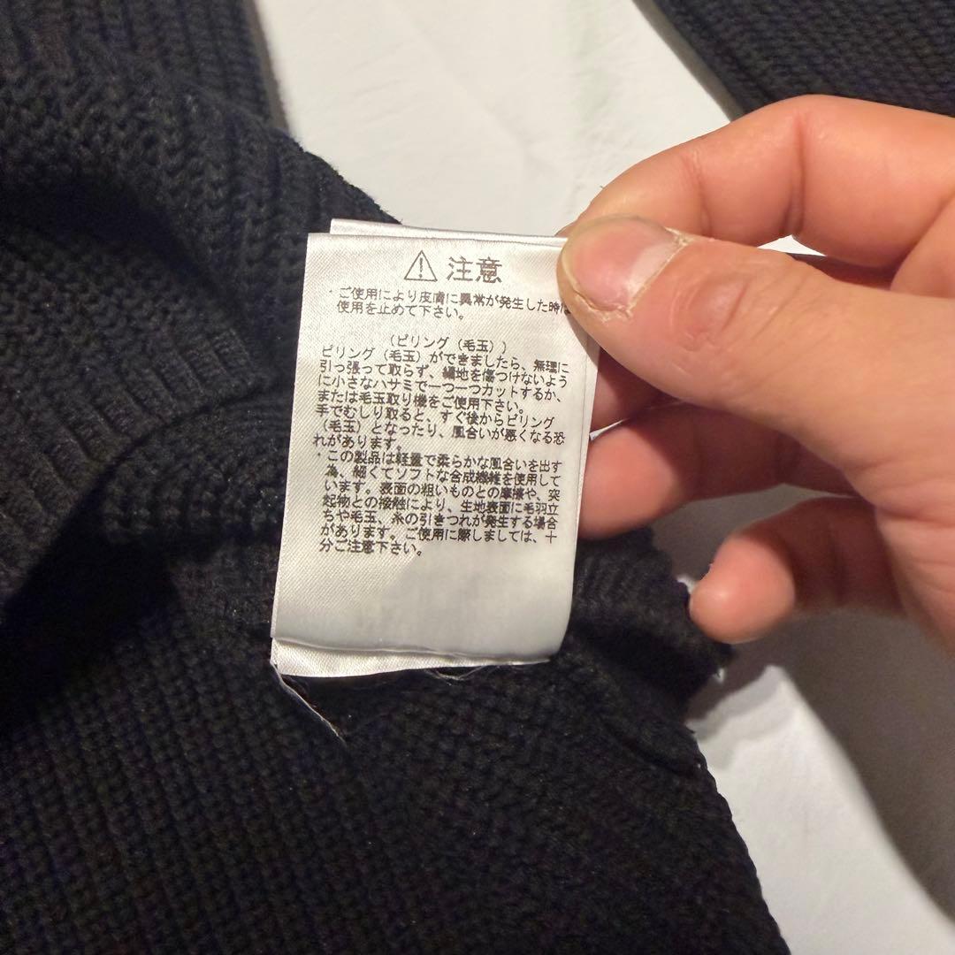 nanamica 5G Crew Neck Sweater ブラック