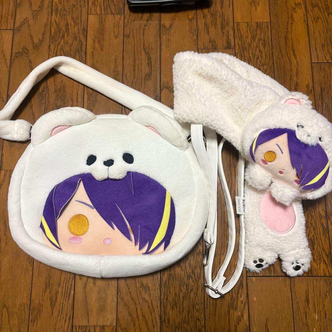 仙石忍 白熊バッグ マフラー 告白気球 中国 あんさんぶるスターズ