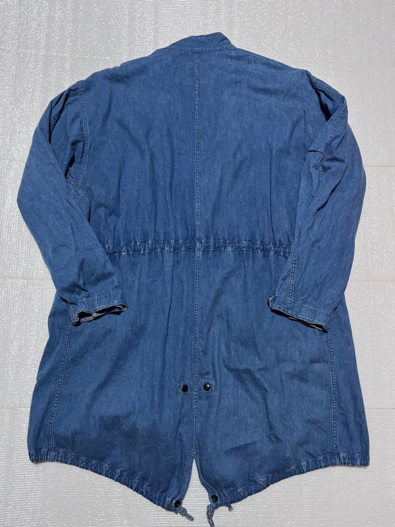 【完売】オアスロウ orslow デニム モッズコート フィッシュテールコート