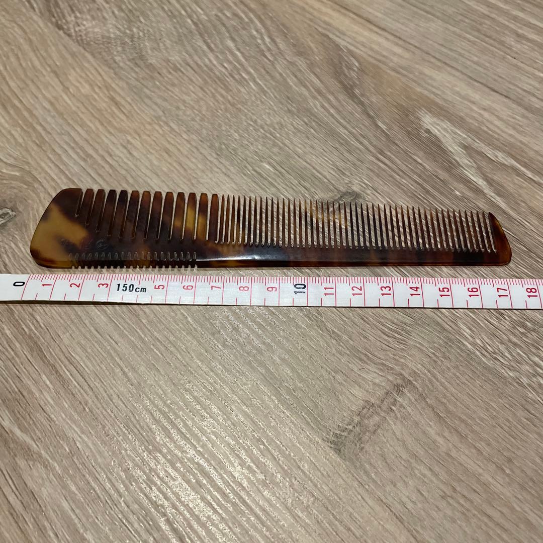 本鼈甲　マルヤ　櫛　16目　中荒