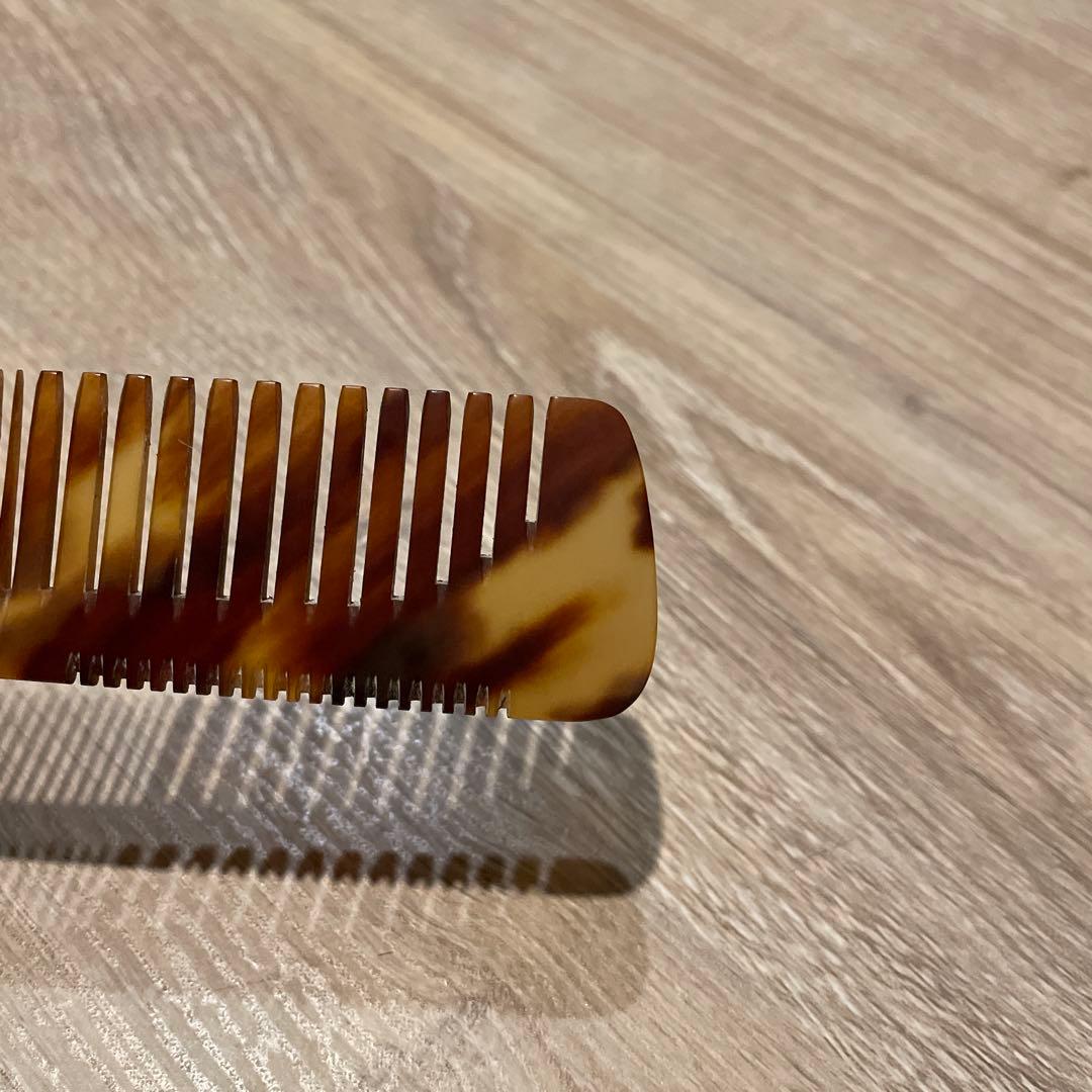 本鼈甲　マルヤ　櫛　16目　中荒