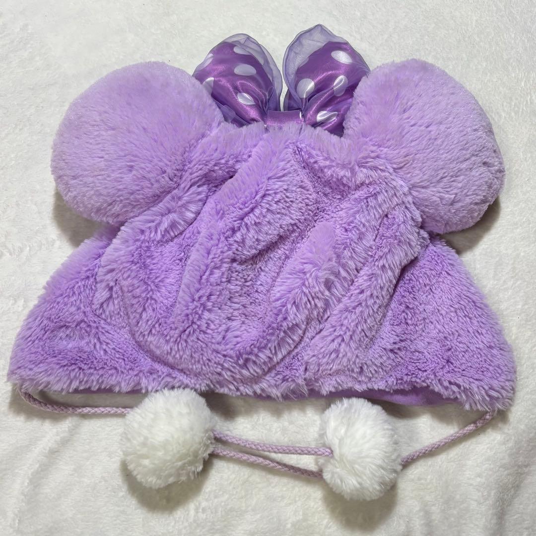 ミニー　ファンキャップ　リボン　ピンク　紫　ペア　パルパルーザ　ディズニー
