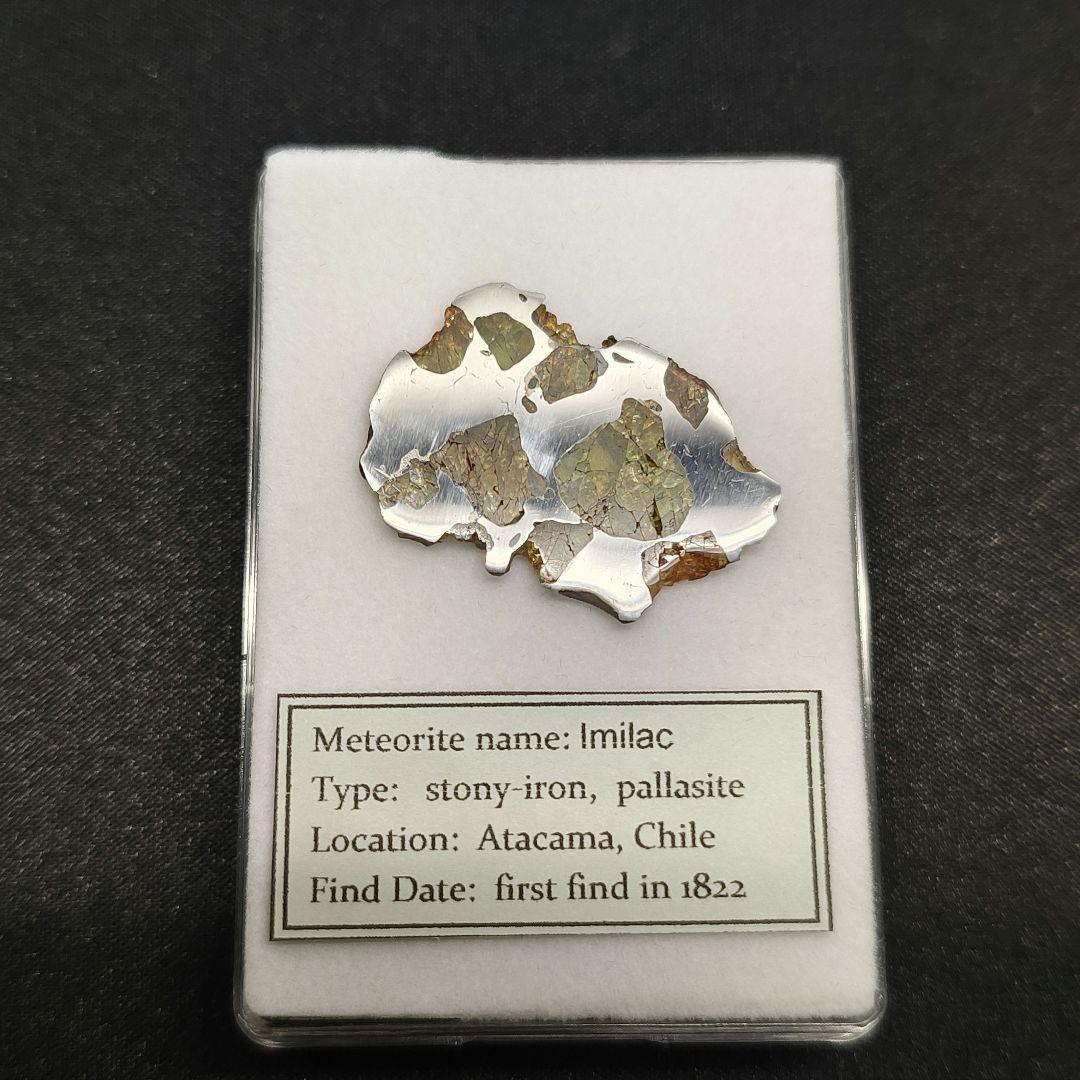 【パラサイト隕石】イミラック隕石 9g ケース&ネームカード付き NO.341