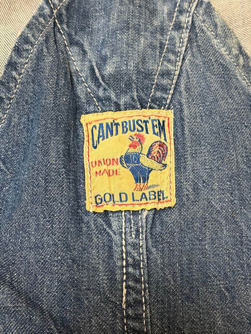 ★F★ 30s CAN’T BUST’EM デニムオーバーオール