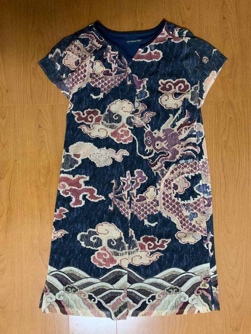 美品　ヴィヴィアンタム　ドラゴン　柄　ワンピース　　サイズ2