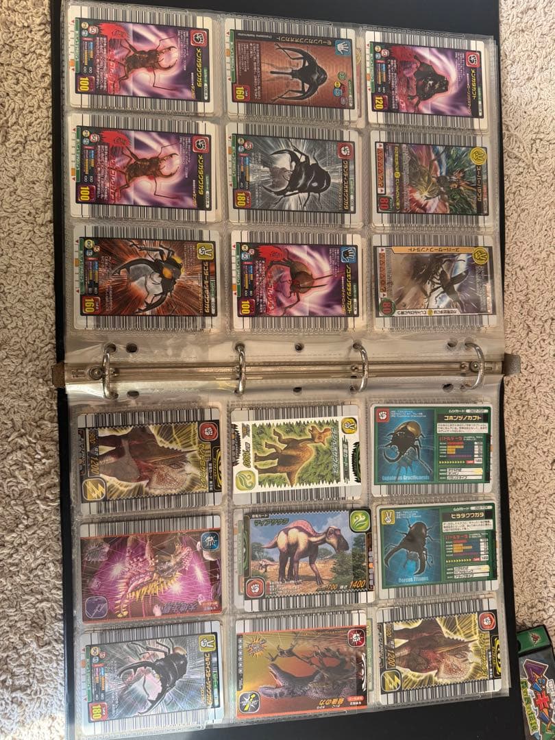 ひ*こ様 甲虫王者ムシキング トレーディングカードセット　恐竜キング