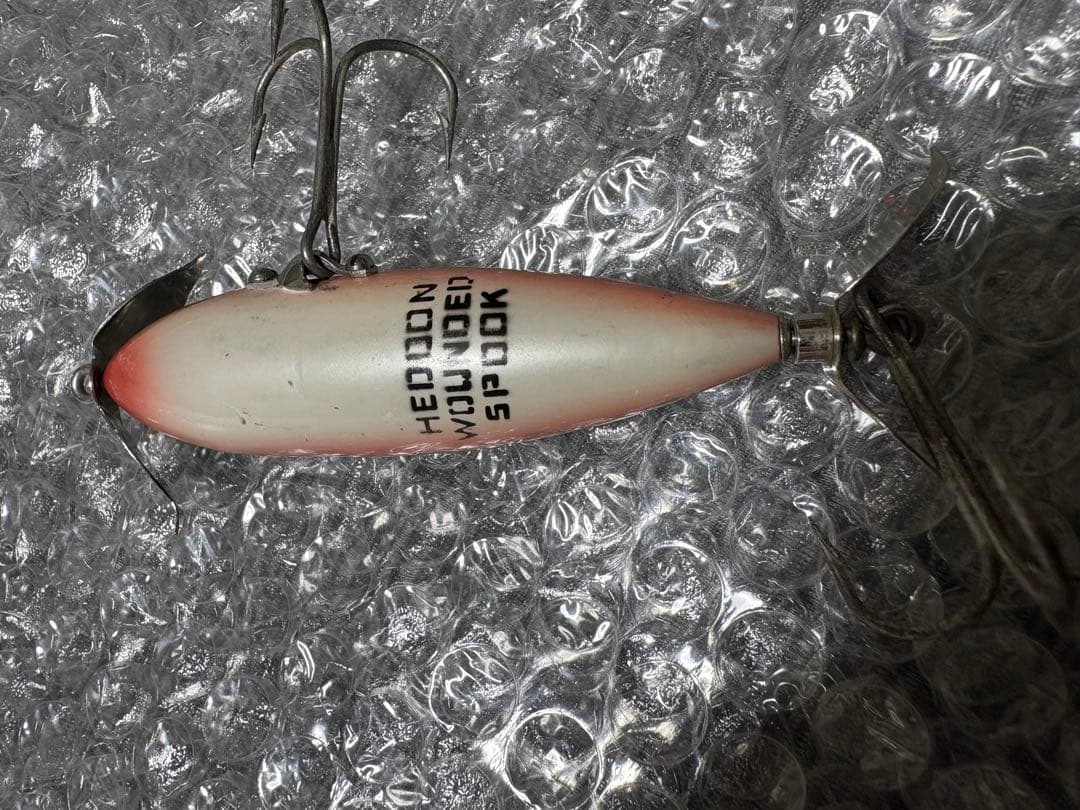 オールドヘドン　ウンデッドスプーク　1960年代　希少　HEDDON ルアー