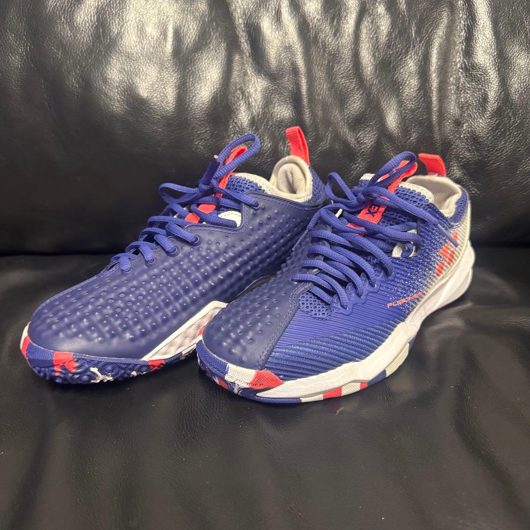 【美品】YONEX メンズ テニスシューズ 26cm ブルー ヨネックス