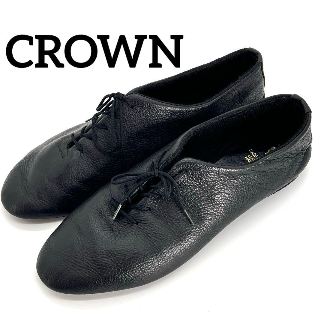 CROWN　クラウン　ジャズ ダンスシューズ ブラック　サイズ９