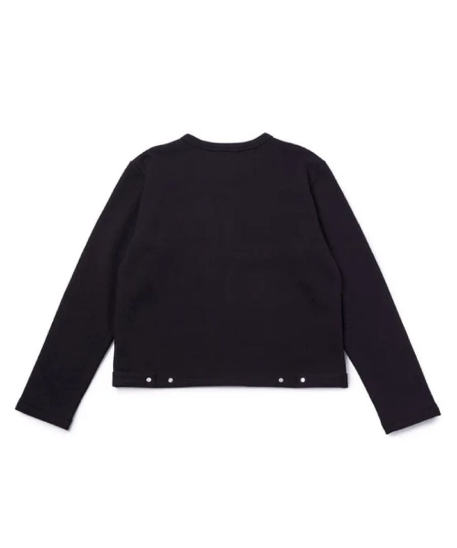 agnes b.× ADAM ET ROPE裏起毛 カーディガン ブラック