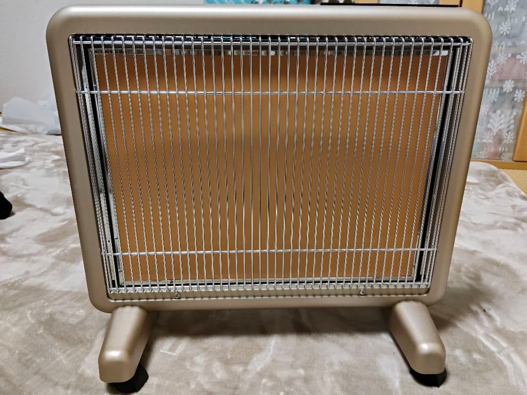 サンルミエ 遠赤外線暖房器エコモードプラスE800L-TMパールゴールド