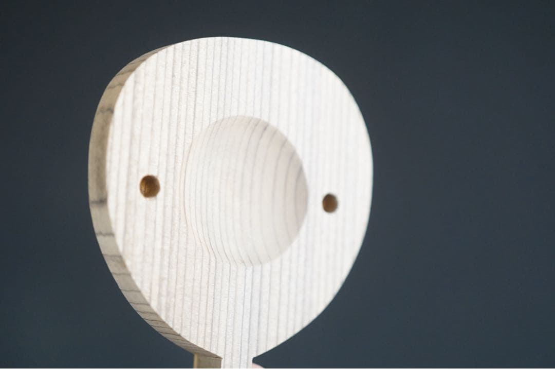 中谷秀斎 神代杉 団扇 香合 朝顔 共箱 うちわ型 茶道具