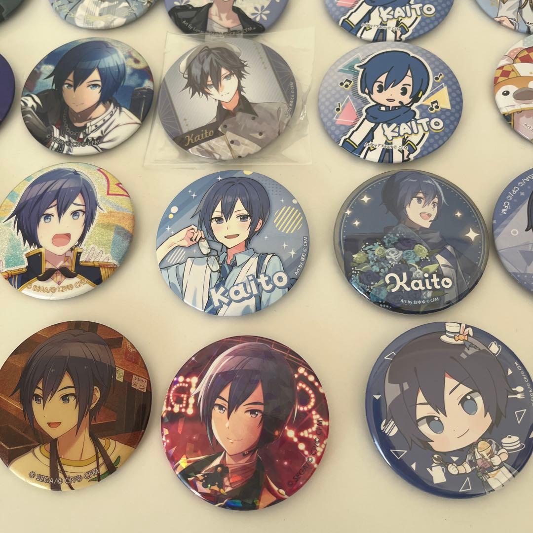 11.プロセカKAITO 缶バッジ　カイト