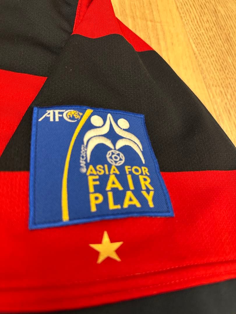 鹿島アントラーズ NIKEユニフォーム 2008-2009ACLワッペン付き