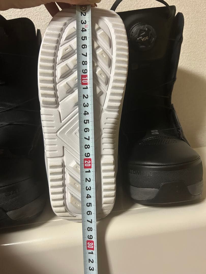 【祭限定値引】【使用1回美品】サロモン PEARL BOA 25cm レディース