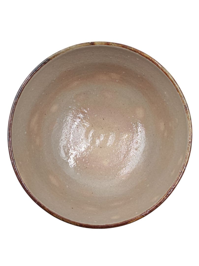 ぴろ【南口閑粋】『乾山写 金泥 竹 茶碗』底部在印 桐共箱 共布 栞 外箱